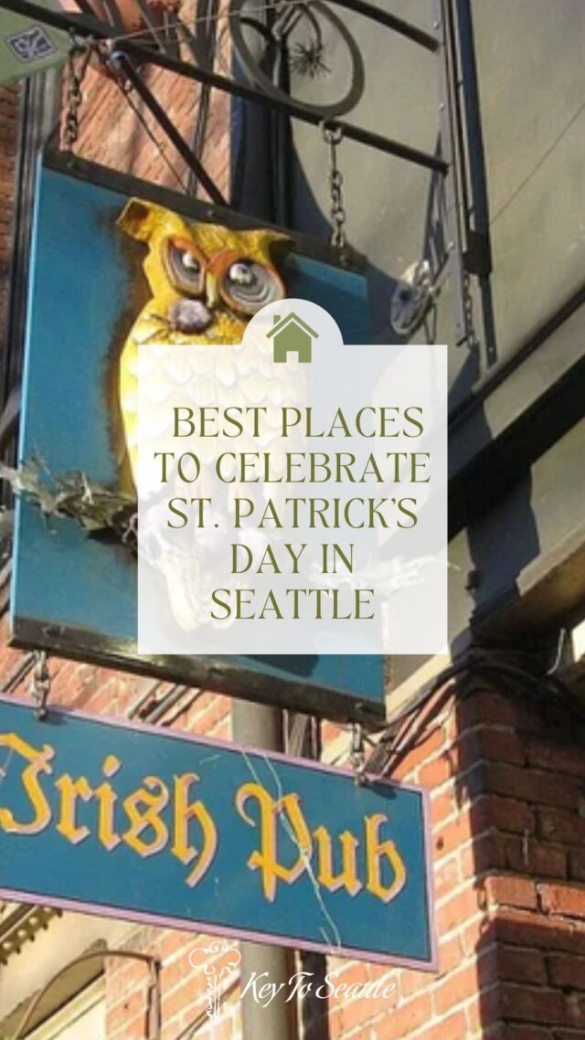 Happy St. Patrick's Day!⁠
⁠
Looking for somewhere to celebrate? Check out these 6 Irish Pubs in Seattle.⁠
⁠
1. Kell’s Irish Pub & Restaurant | Pike Place Market⁠
2. Murphy’s Pub | Wallingford⁠
3. Sully’s Snowgoose Saloon | Phinney Ridge⁠
4. Mulleady’s | Magnolia⁠
5. Shawn O’Donnell’s | Multiple locations⁠
6. Owl ‘N Thistle | Pioneer Square⁠
⁠
If you are interested in buying or selling a home please contact us. ⁠
⁠
BROKERS, Keller Williams Greater Seattle:⁠
Elaine Shankland, Elaine@KeyToSeattle.com, (206) 349-6975⁠
Kris Murphy, Kris@KeyToSeattle.com, (206) 380-5287⁠
⁠
Check out our website using the link in our profile.⁠
⁠