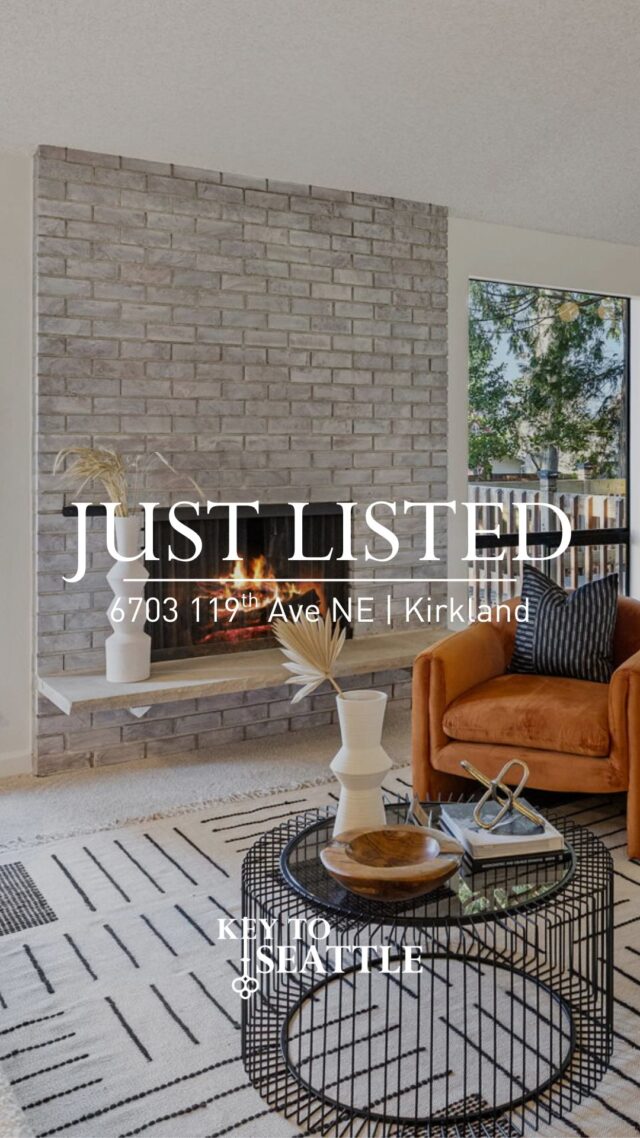 JUST LISTED IN BRIDLE TRAILS
REFRESHED PARK-SIDE TREASURE

6703 119TH Ave NE | Kirkland, WA  09033
Offered at $1,400,000
 
OPEN HOUSE EVENTS: 
Saturday and Sunday 1:00 – 4:00 pm
 
It all comes together in this lovely, refreshed Bridle Trails home. Situated on an extra large lot, peacefully set against Taylor Fields with paths that connect to Bridal Trails State Park.

New luxury vinyl plank flooring, wall-to-wall carpeting & paint throughout.
Lofted ceilings in living and dining with lovely exposed beam and statement, brick wood burning fireplace with cozy hearth.

Kitchen has new quartz counters with new undermount sink and faucet set on cherry cabinets with lots of natural light. Informal dining area is spacious, and could be a play area or sweet family room.

Three bedrooms on the main, with updated ensuite bath in primary. Downstairs has spacious, cool vibes rec room, additional bedroom and office with new carpeting and updated 3/4 bath. Slider out to the patio from rec room.

New exterior paint and deck treads. Just 3 min to I-405 with easy commute to Downtown Kirkland, Bellevue, Bothell, Redmond and Seattle. Lake Washington Schools. Don’t miss this beautiful home!

If you are interested in this listing please contact us:
 
BROKERS, Keller Williams Greater Seattle:
Kris Murphy, Kris@KeyToSeattle.com, (206) 380-5287
Jenifer Bitzer, Jenifer.Bitzer@kw.com, (206) 310-3695

Visit our website:
https://keytoseattle.com

#keytoseattle #KirklandLiving #SeattleRealEstate #EastsideLiving #KirklandHomes #LuxuryHomes #MidCenturyModern #MidCentury #KirklandWA #LakeWashingtonLife #EastsideRealEstate #LiveinKirkland #WalkableNeighborhood #HomeForSale #modernliving #LuxuryHomeSales #SeattleSuburbs #MoveInReady #PrivateYard #CulDeSacLiving #RelocatingToSeattle #LiveKirkland #PNWLife #KirklandLifestyle #curbedseattle #KirklandLifestyle #EastsideWA #KirklandTownship