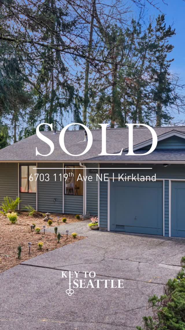 Bridle Trails Refreshed Parkside Treasure
SOLD for $1,470,000  -  5% over Asking Let Us Help you Achieve Your Best Results!

We rolled up our sleeves and helped this homeowner choose the highest profit projects to get his home ready for the next buyer.  After hundreds of parties came through we received 3 great offers and settled on a strong offer at 5% over our list price.

A refreshed 1973 built home:  New bathroom vanities and fixtures, new flooring, modern and attractive lighting and a big yard makeover were just some of the projects we recommended this homeowner take on for maximum proceeds.

Downstairs has spacious, cool vibes rec room, additional bedroom and office with new carpeting and updated 3/4 bath. Slider out to the patio from rec room. New exterior paint and deck treads.

Call, text or email us today so we can help you achieve similar results.

BROKERS, Keller Williams Greater Seattle:
Kris Murphy, Kris@KeyToSeattle.com, (206) 380-5287
Jenifer Bitzer, Jenifer.Bitzer@kw.com, (206) 310-3695

Visit our website:
https://keytoseattle.com

#keytoseattle #KirklandLiving #SeattleRealEstate #EastsideLiving #KirklandHomes #LuxuryHomes #MidCenturyModern #MidCentury #KirklandWA #LakeWashingtonLife #EastsideRealEstate #LiveinKirkland #WalkableNeighborhood #HomeForSale #modernliving #LuxuryHomeSales #SeattleSuburbs #MoveInReady #PrivateYard #CulDeSacLiving #RelocatingToSeattle #LiveKirkland #PNWLife #KirklandLifestyle #curbedseattle #Kirklandlifestyle #EastsideWA #KirklandTownship