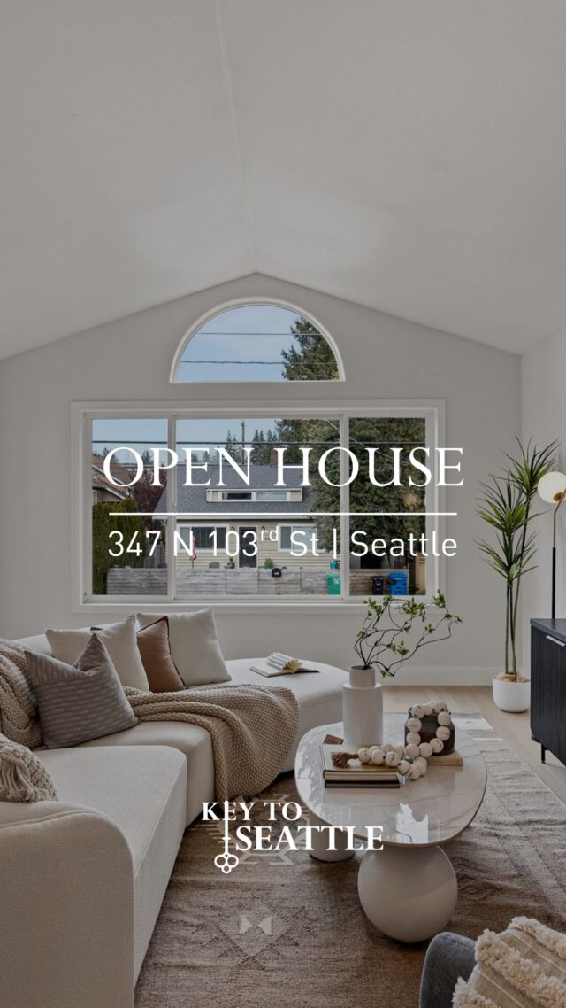 OPEN HOUSE WEEKEND 

REFRESHED & SPACIOUS: RELAXED LIVING IN GREENWOOD

347 N. 103rd St.  Seattle, WA  98133
5 Bedrooms, 3 bathrooms
Offered at $1,125,000

OPEN HOUSE EVENTS: 

Saturday 1:00 – 4:00 pm
Sunday 12:00 – 2:00 pm

It all comes together in this refreshed, spacious and conveniently located Greenwood home. New luxury vinyl plank flooring covers the extensive entry, stairs and greater part of the upper level, including the primary bedroom with walk in closet and en-suite bath.

New wall-to-wall carpeting in the remaining four bedrooms of the home. Freshly painted interior. Lofted ceilings in living room with cozy, gas fireplace make a statement. Door to deck off the living space for easy BBQ or comfortable outdoor sitting area on the second level.

Kitchen has new quartz counters with new undermount sink and faucet, as well as new gas range and fridge. Space for sweet, informal dining if desired. Large, light filled formal dining room with statement chandelier creates perfect setting for dinner parties.

Three bedrooms on the main. Downstairs has two bedrooms, rec room, full bath with updated vanity, and walk out to spacious backyard with patio and lawn. 
Exterior freshly painted, and two car, attached garage with plenty of storage completes the picture. 

If you are interested in listing your home please contact us at:

BROKERS, Keller Williams Greater Seattle:
Kris Murphy, Kris@KeyToSeattle.com, (206) 380-5287
Jenifer Bitzer, Jenifer.Bitzer@kw.com, (206) 310-3695

#JustListed #KeytoSeattle #HomeforSale #KeyToSeattle #SeattleRealEstate #SeattleHomes #SeattleListing #JustListedSeattle #Greenwoodneighborhood #Greenwood #SeattleOpenHouse #SeattleLuxuryHomes #SeattleBungalow #SeattleCraftsman #HistoricSeattleHomes #PNWRealEstate #PNWLiving #WalkableSeattle #SeattleLifestyle #LiveInSeattle #SeattleRealtor #KellerWilliamsSeattle #GreenLakePark #I5Access #RooseveltLightRail #SeattleHomeForSale #HouseHuntingSeattle