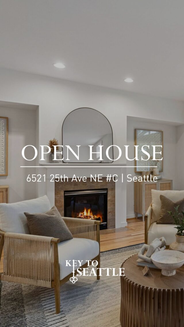 PRICE DROP! Open Saturday 11:00 - 2:00

RAVENNA – BETTER THAN NEW WITH 2 CAR GARAGE IN IDEAL LOCALE

6521 25th Ave NE #C | Seattle, WA  98115
2 Bedrooms, 2 1/2 bathrooms, 1470 Square Feet
Offered at $925,000 NOW $875,000
 
OPEN HOUSE ON SATURDAY MAY 9TH 
11:00 – 2:00 pm
 
Stylish townhome in walkable Ravenna with rare two-car garage.  

Refinished oak floors, new quartz countertops, brand new GE Profile appliances, stunning lighting and more are just some of the updates.  The top-notch design and architecture boast spacious rooms, tall windows and a private patio for seamless entertaining.  Enjoy mini splits for heating and cooling, an efficient tankless H2O heater and tons of storage in addition to space for 2 cars. 

This home has so many nearby restaurants, shops and parks, truly a prime location.  Just blocks from the Roosevelt light rail station.  Too Perfect.
 
Thinking of selling or curious what your home could command in today’s market? Let’s connect.

BROKERS, Keller Williams Greater Seattle:
Kris Murphy, Kris@KeyToSeattle.com, (206) 380-5287
Jenifer Bitzer, Jenifer.Bitzer@kw.com, (206) 310-3695

#SeattleRealEstate #SeattleHomes #SeattleLiving #JustListed #OpenHouse #DreamHome #Ravenna #RavennaSeattle #RavennaLiving #GreenLakeLiving #UniversityDistrict #UWDistrict #SeattleTownhome #TownhomeLiving #ModernTownhome #NewListingSeattle #LuxuryTownhome #WalkableSeattle #SeattleLifestyle #PNWRealEstate #EastsideAndSeattle #LightRailLiving #RooseveltStation #TwoCarGarage #GarageParking #MoveInReady #BetterThanNew #KellerWilliamsSeattle #KeyToSeattle
