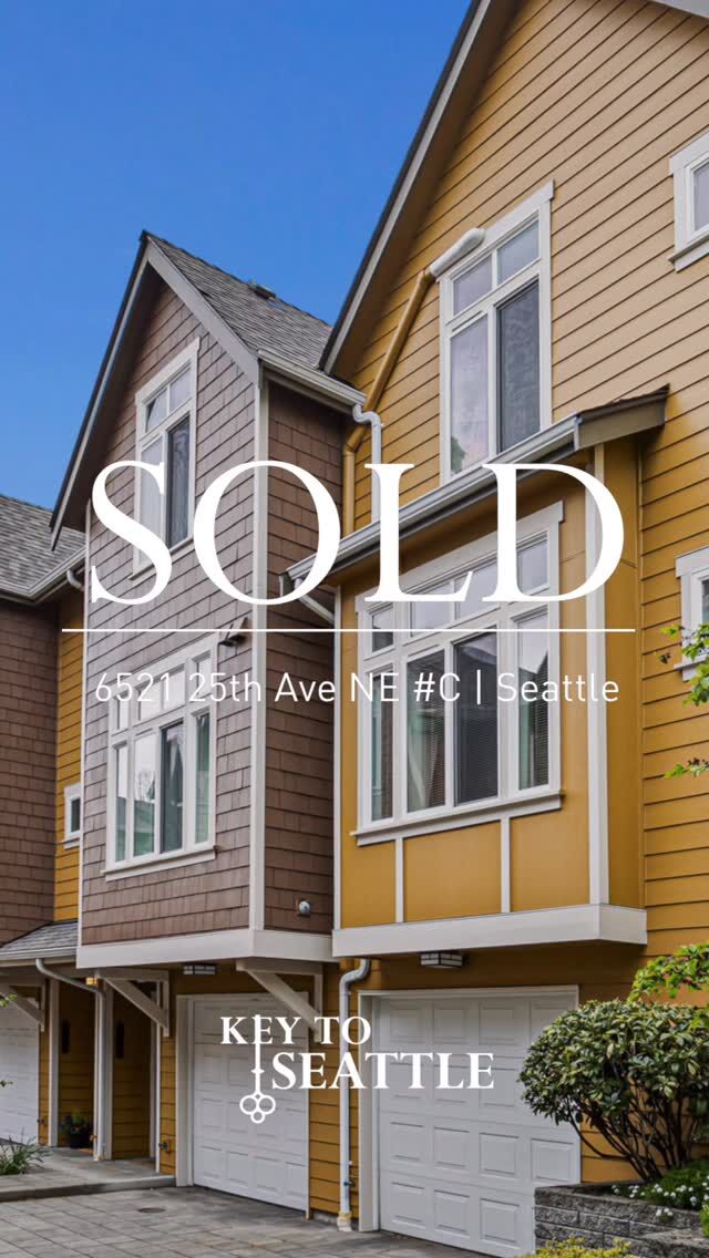 SOLD! 🎉

6521 25th Ave NE #C | Seattle, WA 98115

This beautifully updated Ravenna townhome is officially SOLD! Featuring rare two-car garage parking, stylish designer updates, and an unbeatable location just blocks from the Roosevelt Light Rail Station, it’s easy to see why this one didn’t last long.

Thinking of selling or curious what your home could command in today’s market? Let’s connect.

BROKERS, Keller Williams Greater Seattle: Kris Murphy, Kris@KeyToSeattle.com, (206) 380-5287 Jenifer Bitzer, Jenifer.Bitzer@kw.com, (206) 310-3695